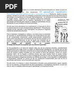 Teoría Del Aprendizaje Significativo de Ausubel