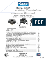 VFX Fountain Owners Manual Kasco