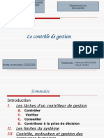 Le Controle de Gestion GRH