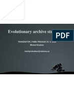 Evolutionary Archive Structures