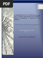 LA INVASIÓN DEL PEZ LEÓN (Pterois spp) EN EL PARQUE NACIONAL ISLA CONTOY, MÉXICO