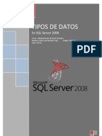 Tipos de Datos en SQL Server 2008