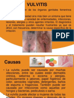 Vulvitis y Vaginosis2012.