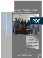 Laporan Praktikum Titik Berat