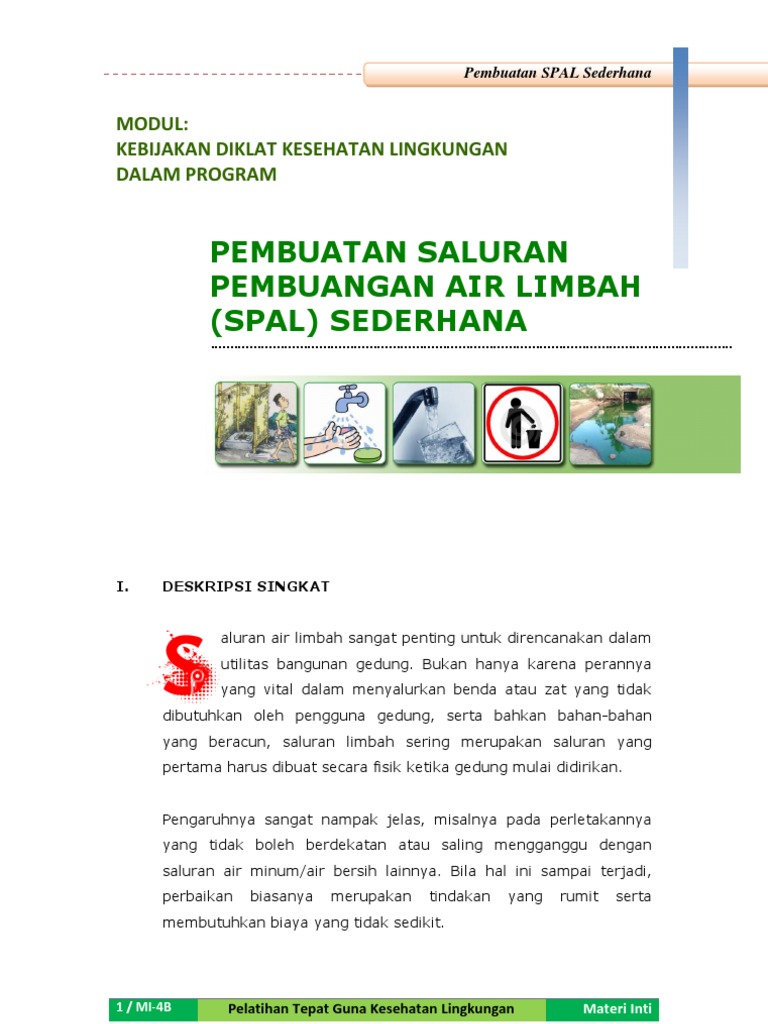 Panduan Pembuatan SPAL Sederhana | PDF
