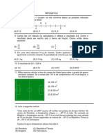 Matemática - Questões para o Simulado - 7ºano