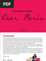 Download Presentation CA Oser Paris by OserParis SN109066242 doc pdf