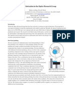 Optical Fabrication in the Optics Research Group