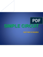 Open Gl Project PPt on Simple Circuit Bulb