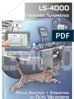 DIBAL - Catálogo de Sistemas de Pesaje y Etiquetado Automático LS-4000