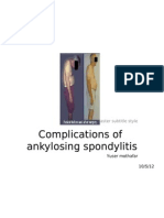 Complications of Ankylosing Spondylitis
