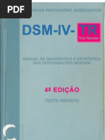 dsm - iv - tr manual de diagnóstico e estatística das perturbações mentais 4ª edição (livro digitalizado)