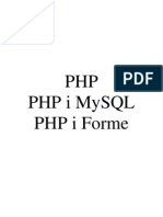 PHP, MySql I Forme