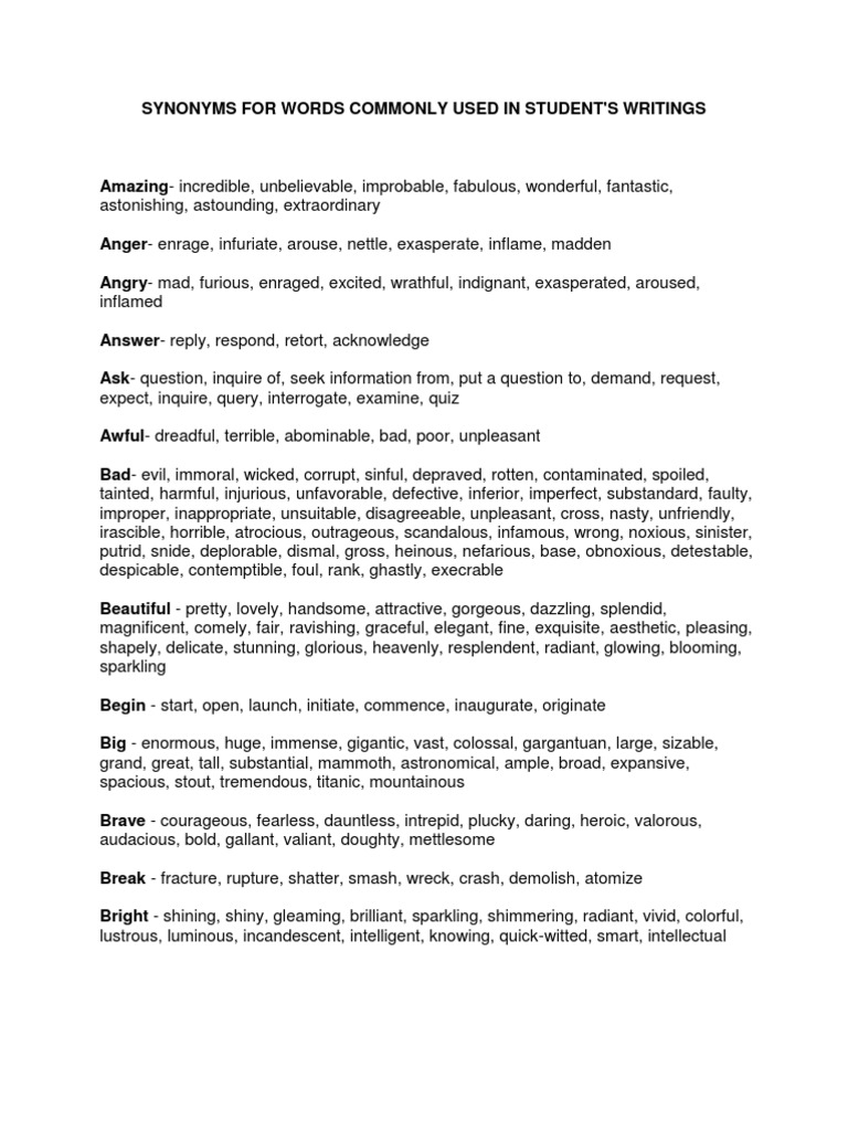 Synon | PDF