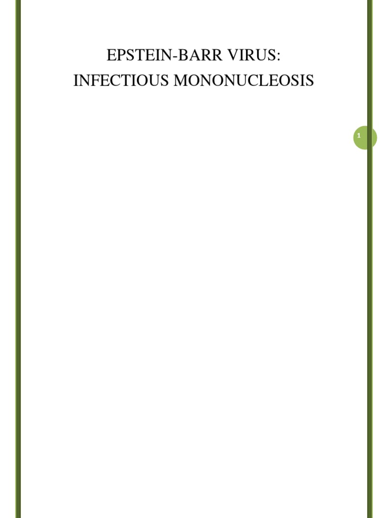 Epstein-Barr Virus Super Final | PDF | Virus | Immunology