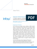 Infosys - Application Portfolio Management - Banking and Capital Markets