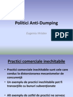 Politici Anti Dumping