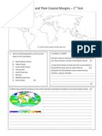 Oceans and Their Coastal Margins - 1 Test