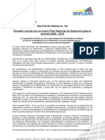 Plan Nacional de Desarrollo