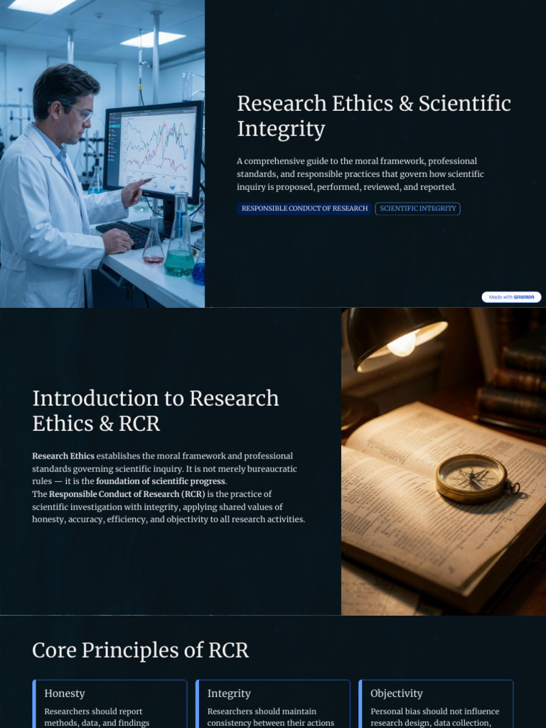 Research-Ethics-and-Scientific-Integrity.pdf | PDF | Data | Integrity