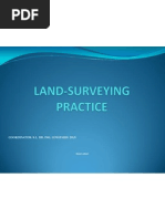 Land Surveying Practice