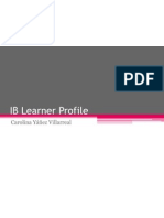 IB Learner Profile: Carolina Yáñez Villarreal