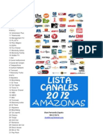 Lista de Canales