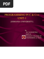 C and C++ Programming