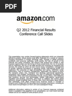 Download Amazon Q2 12 Earnings Presentation by InvestorPresentation SN109116225 doc pdf