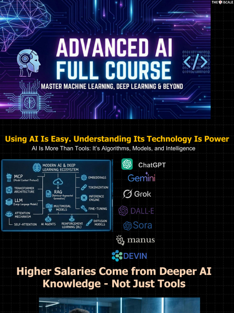 AI Advanced Full course_cleaned.pdf | PDF | Artificial Intelligence ...