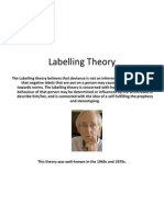 Labelling and Psychological Theory