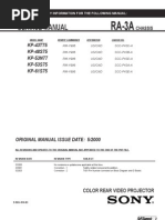 CRT Proj TV KP - 43t75, 48s75, 53n77, 53s75, 61s75 Service Manual