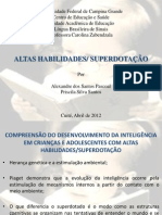 Altas Habilidades - Superdotação