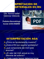 Interpretacion de Gases Arteriales en Rn