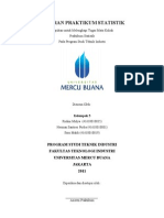 Bab IV - Laporan Praktikum Statistik - Teknik Industri Universitas Mercu Buana 2012