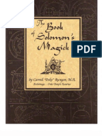 The Book of Solomon's Magick - Carroll Poke Runyon, Poke Runyon