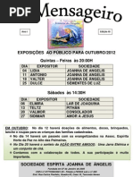 O Mensageiro Out 12