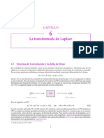 La Transformada de Laplace, Teorema de Convolución y La Delta de Dirac