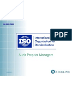 ISO Audit Training for Managers - 2007