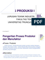 Hand Out Proses Produksi I