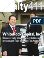 Realty 411 Part 2 - America's Favorite Investment Magazine - Featuring Whiterock Capital