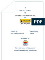 Study Consumer Perception Shriram Transport Finance