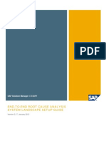 End-To-End Root Cause Analysis System Landscape Setup Guide