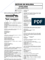 Exercicios Citologia