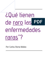 ¿Qué tienen de raro las enfermedades raras”?