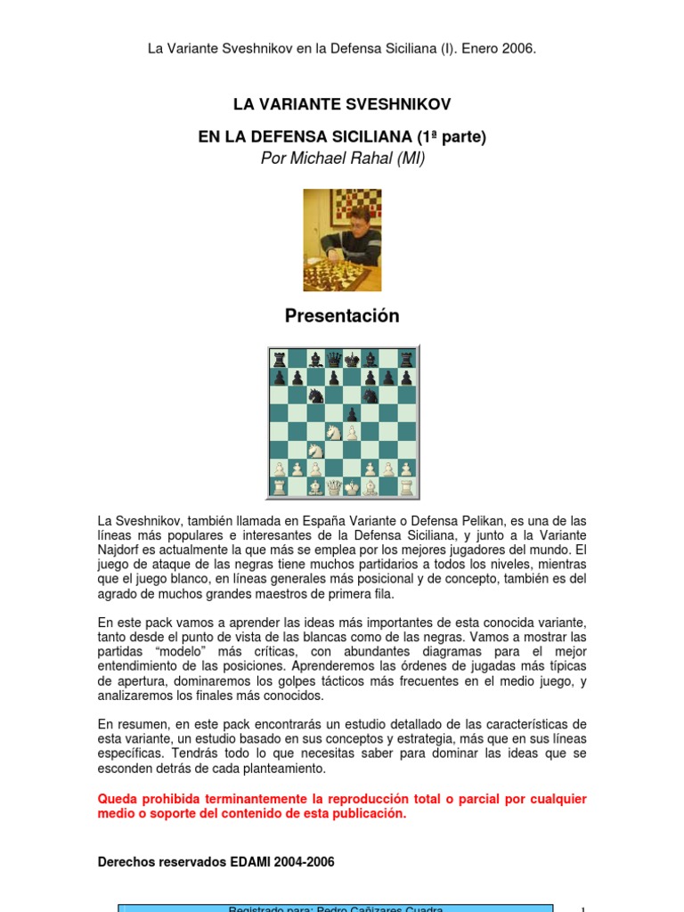 Anand contra el Ataque Inglés en la Defensa Siciliana Variante