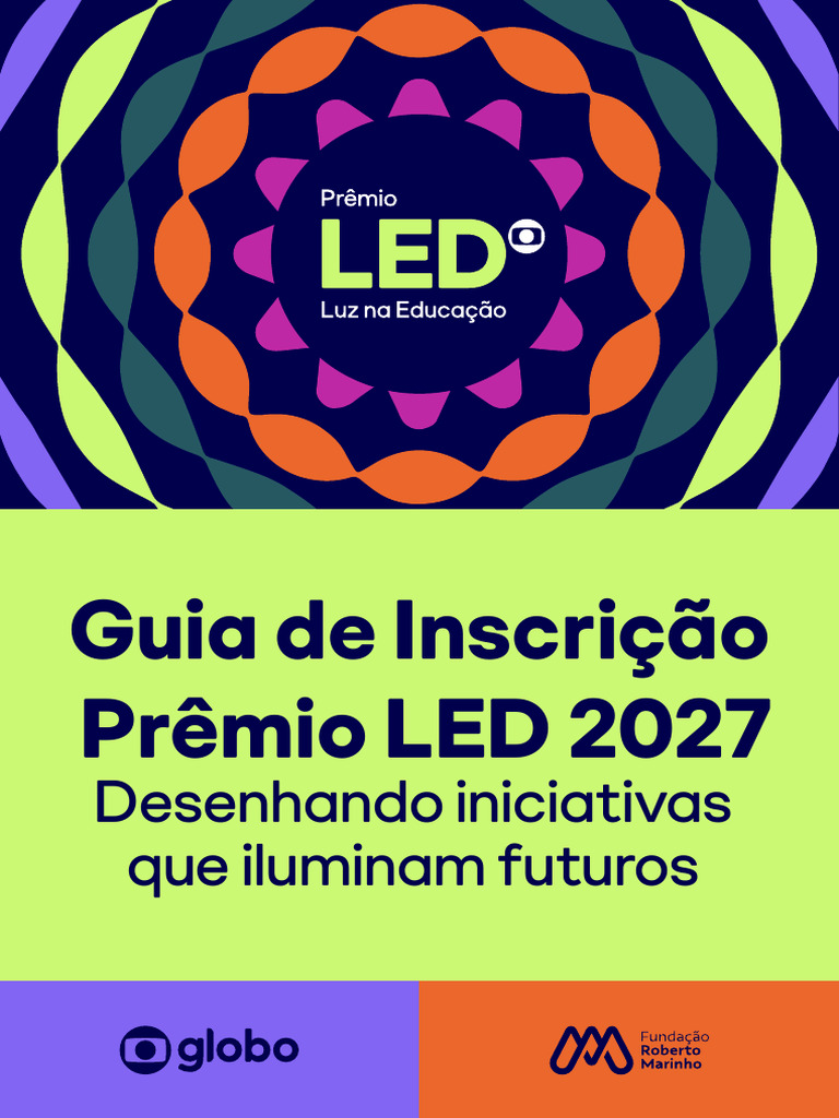 Guia de Inscrição Prêmio LED 2027.pdf | PDF | Diodo emissor de luz ...