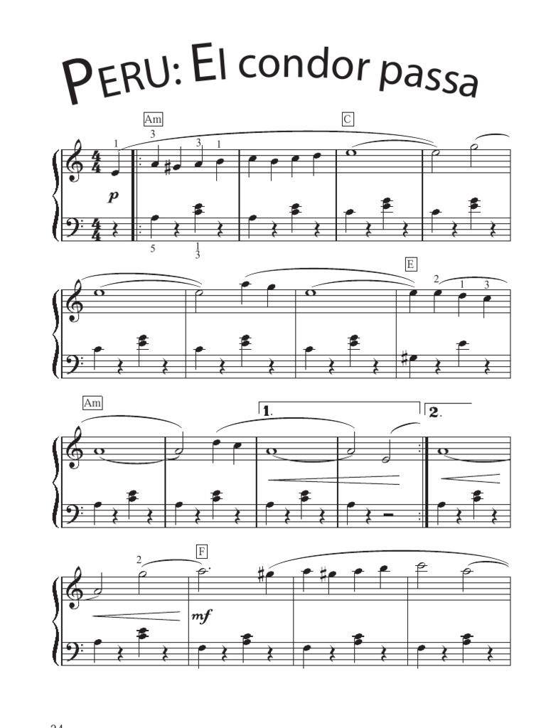 El Cóndor Pasa PDF