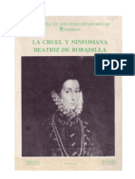 La Señora Beatriz de Bobadilla Señora de Gomera y Fierro