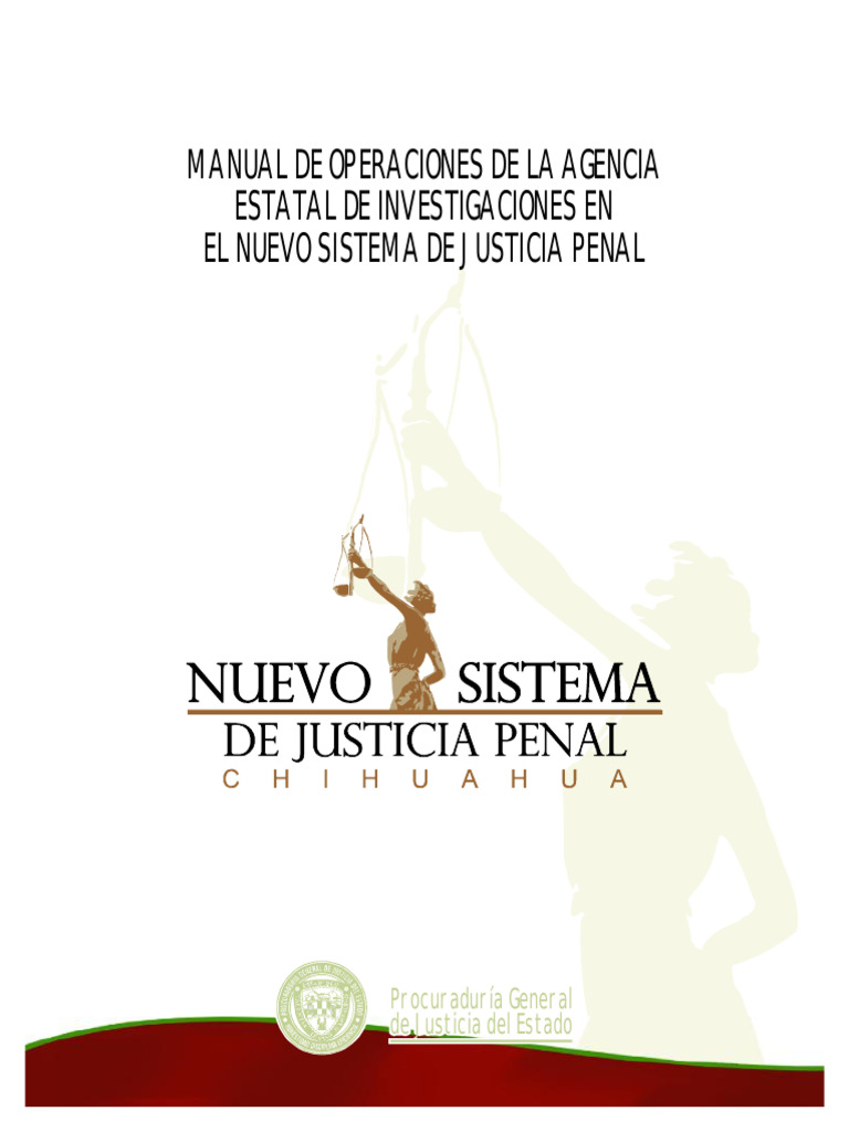 MANUAL DE AEI CHIHUAHUA | PDF | Policía | Chihuahua (estado)